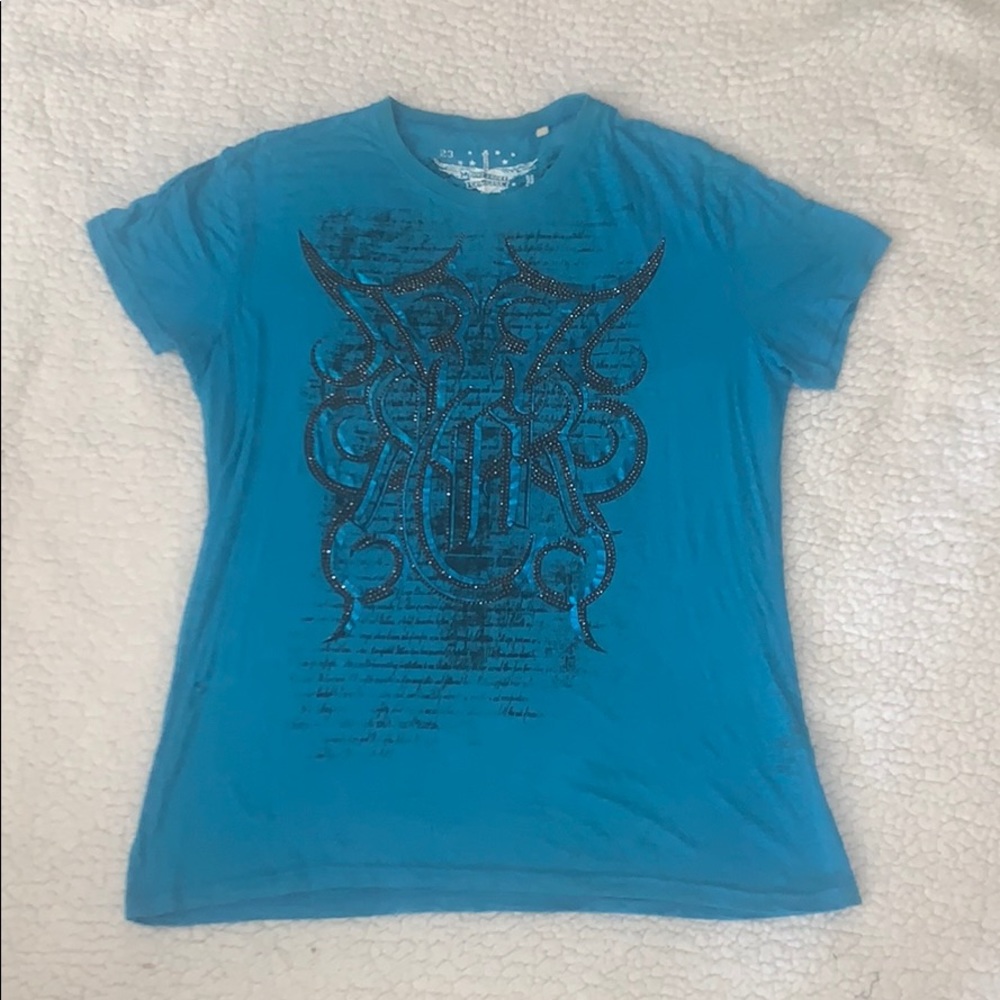 Short Sleeve Burned out T-shirt